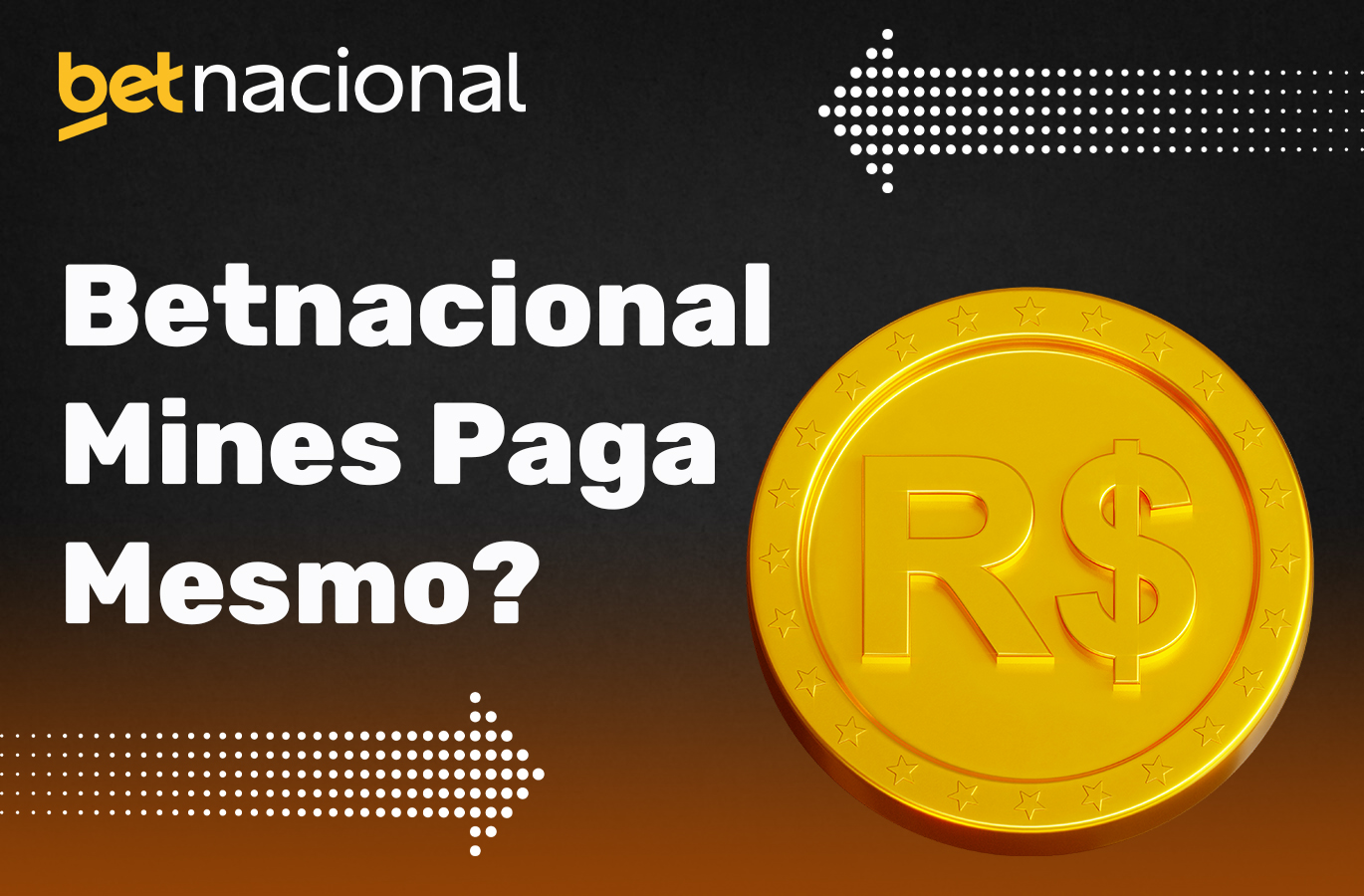 Pagamentos do casino Betnacional no jogo Mines