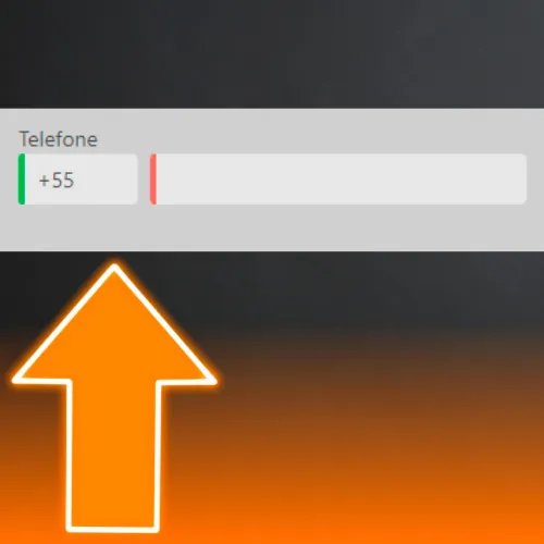 Digite seu número de telefone no Betnacional