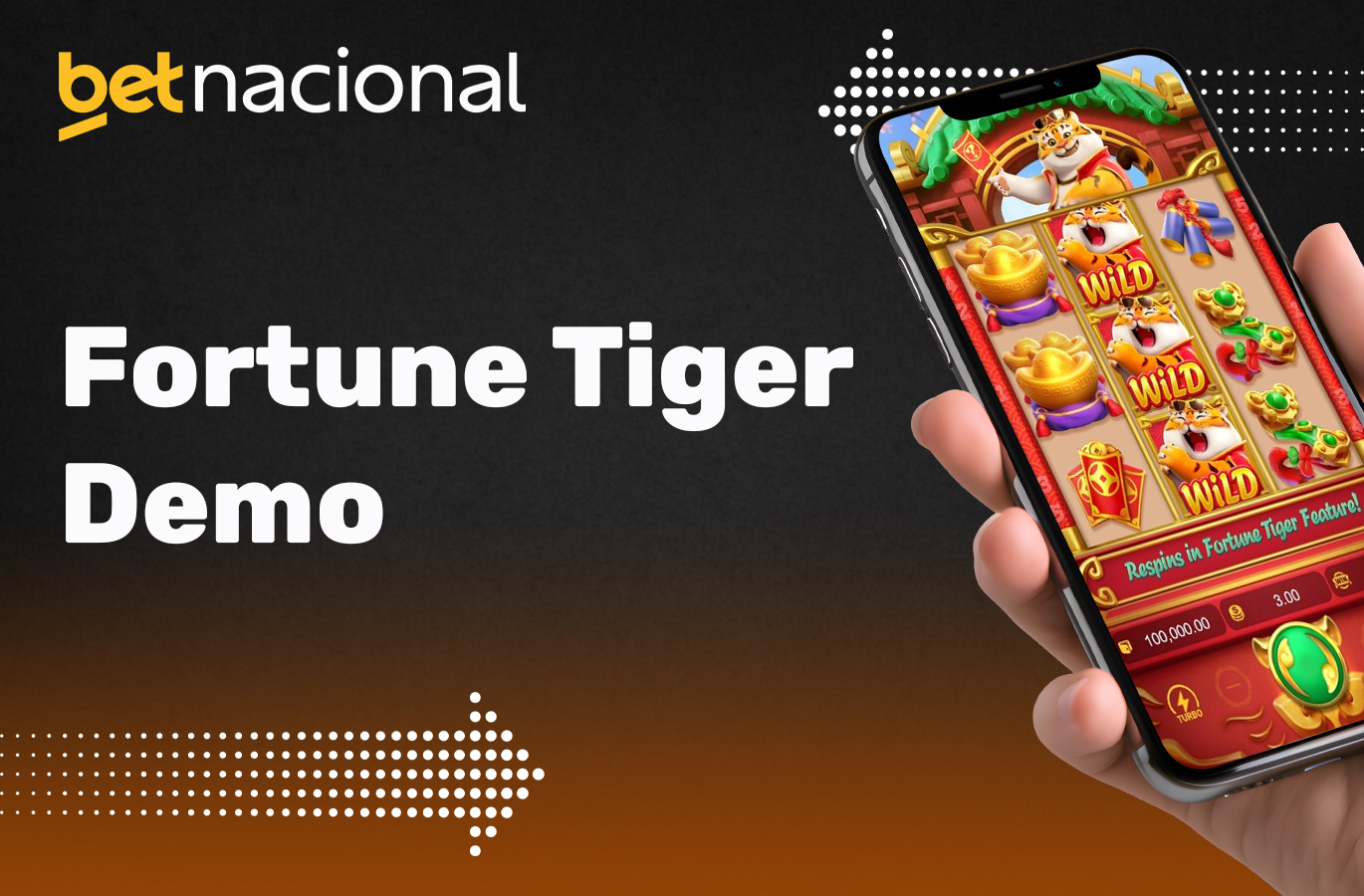 Versão de demonstração do jogo online Fortune Tiger no Betnacional