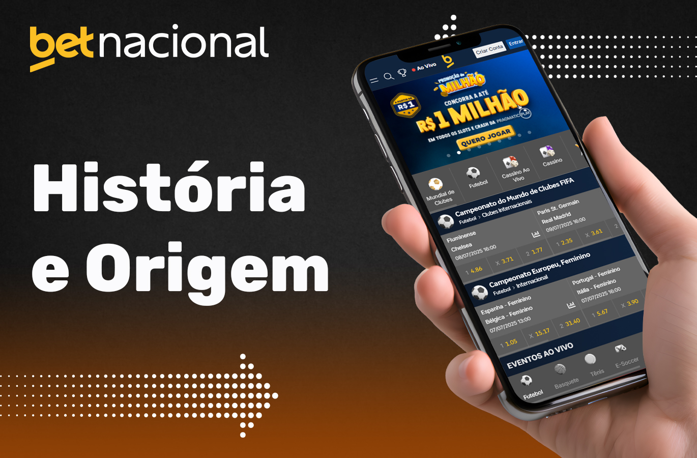 A história da plataforma Betnacional Brasil