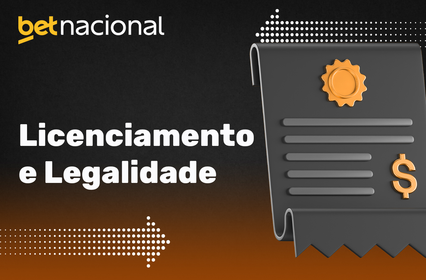 Licença e legalidade da casa de apostas e do casino online Betnacional