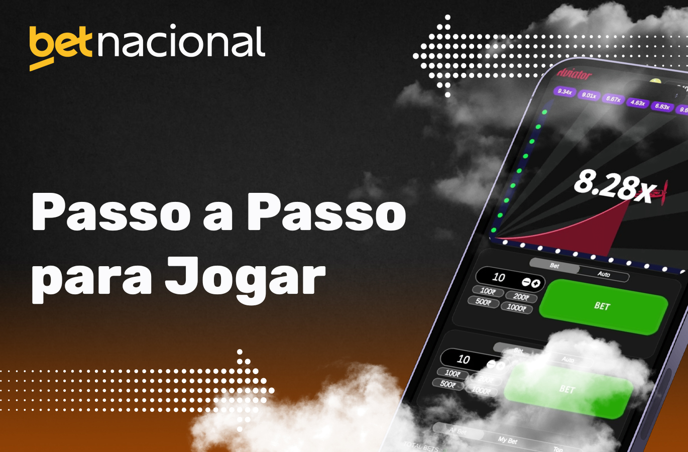 Como começar a jogar Aviator no Betnacional