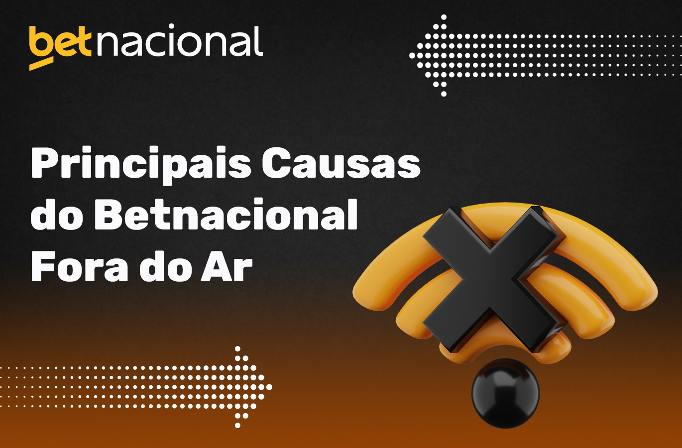 As principais razões pelas quais o sítio Web da Betnacional pode estar em baixo